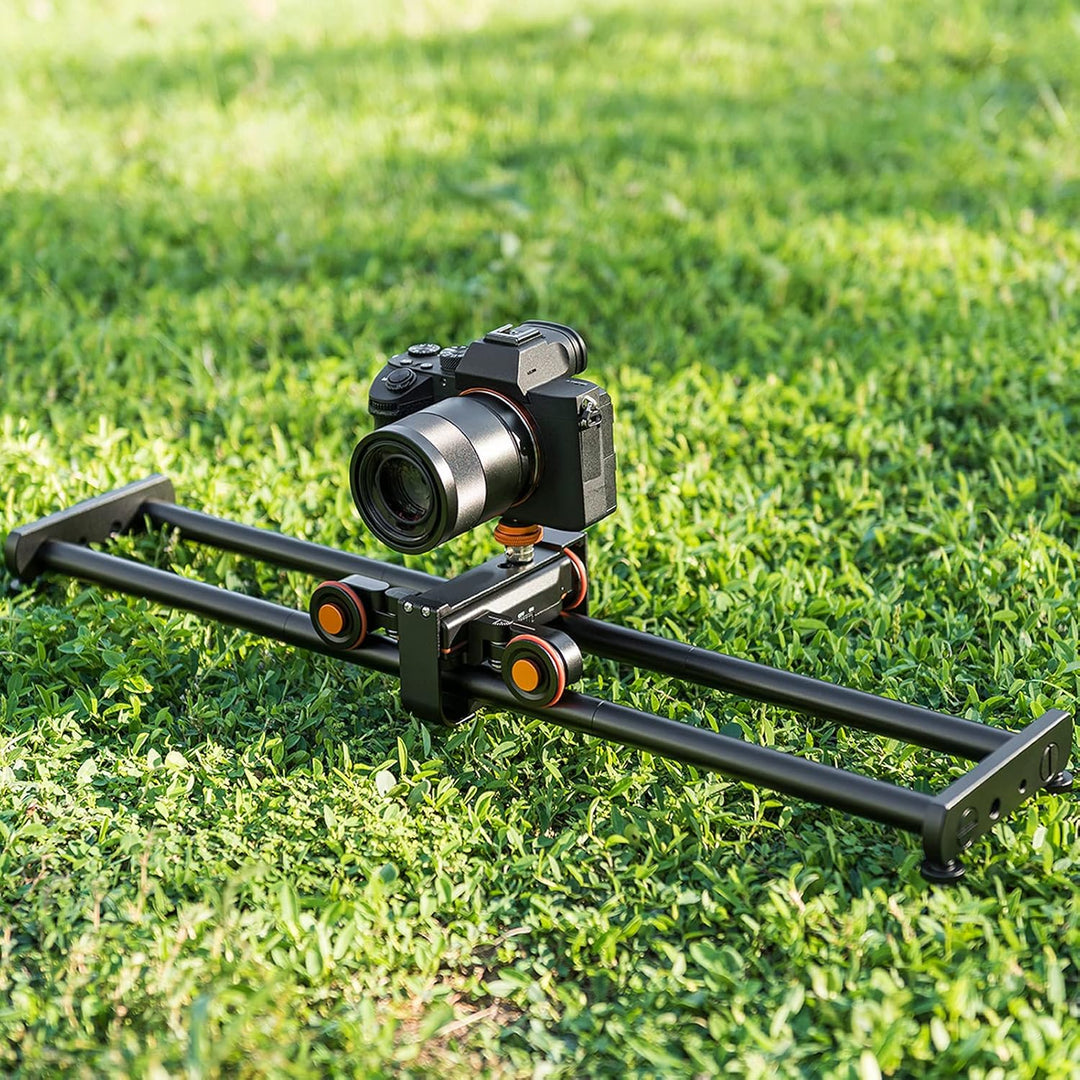 Wirelesss Camera Video Auto Dolly Professioneller 60-cm-Kamera-Videoschienen-Elektroschieber mit Kug