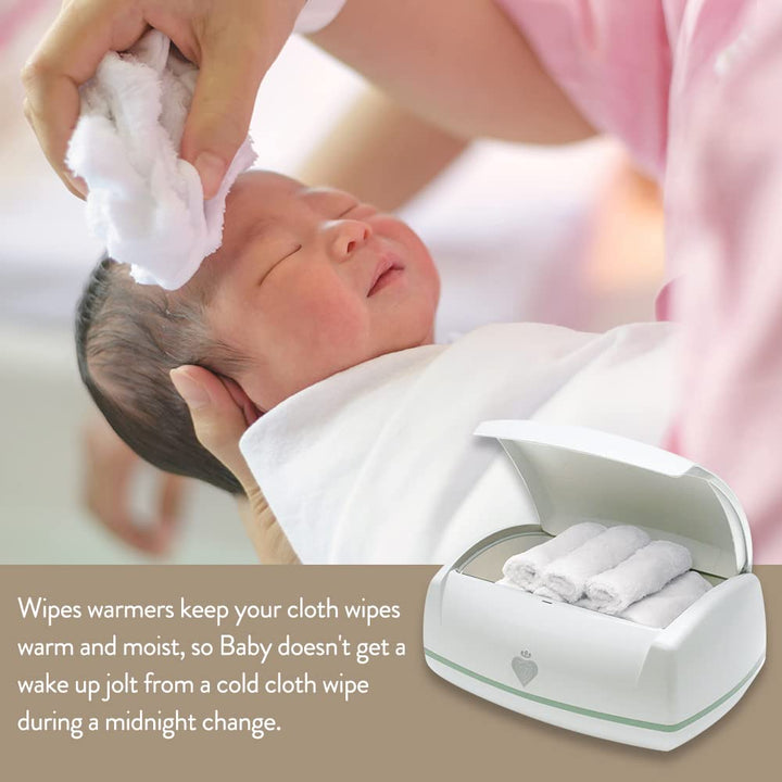Prince Lionheart Warmies Wipes Warmer,Nur wiederverwendbare Babytücher Warmes Nachtlicht,Wärmt Babyt