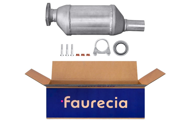 HELLA 8LE 366 054-501 Katalysator - Easy2Fit Kit - Euro 2 - einteilig - Set mit Anbauteilen