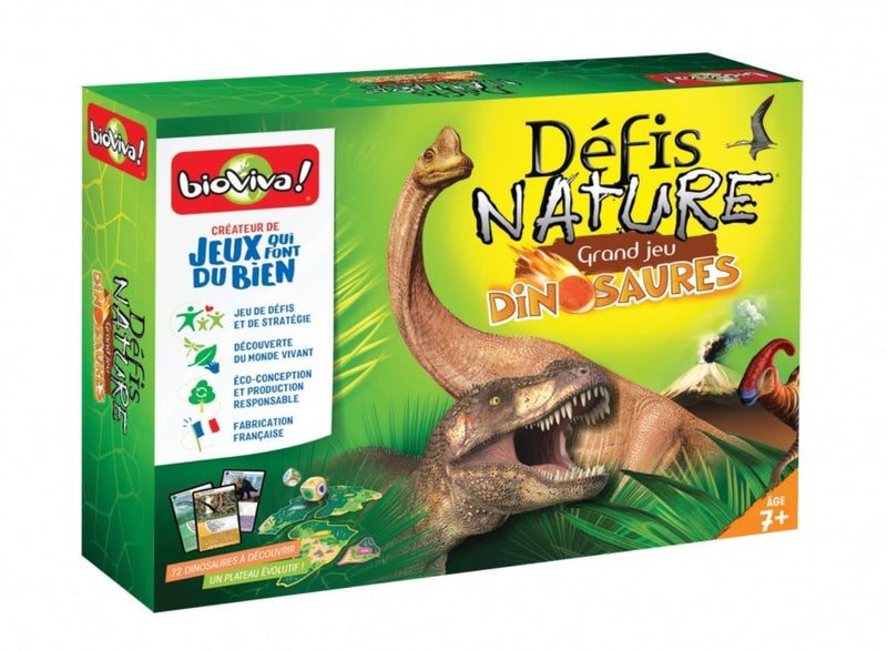 Biova – Grosses Spiel – Dinosaurier – Spiel für Brettspiel ab 7 Jahren – 201056