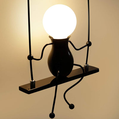 KAWELL Humanoid Kreative Wandleuchte Moderne Wandlampe Einfache Kerzen Wandleuchten Art Deco Max 60W