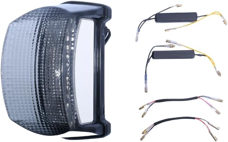 aVDB-moto LED Bremslicht/Rücklicht kompatibel mit KAWASAKI GPZ 1100 1995-1998 Plug &amp; Play mit integr