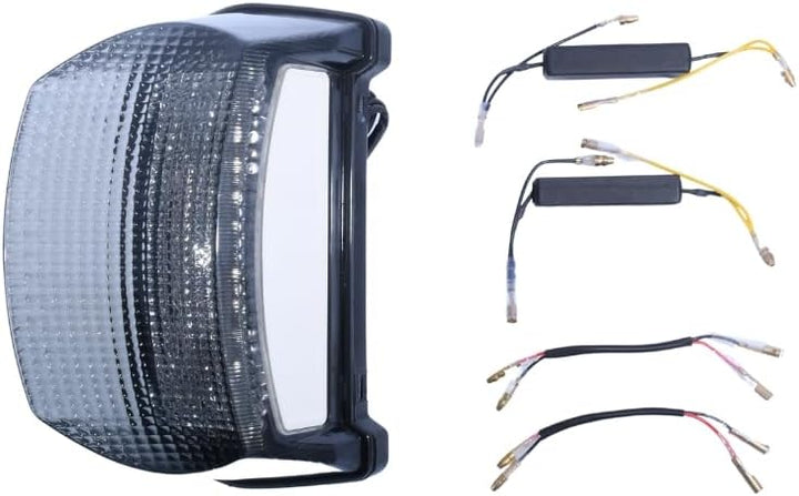 aVDB-moto LED Bremslicht/Rücklicht kompatibel mit KAWASAKI GPZ 1100 1995-1998 Plug &amp; Play mit integr