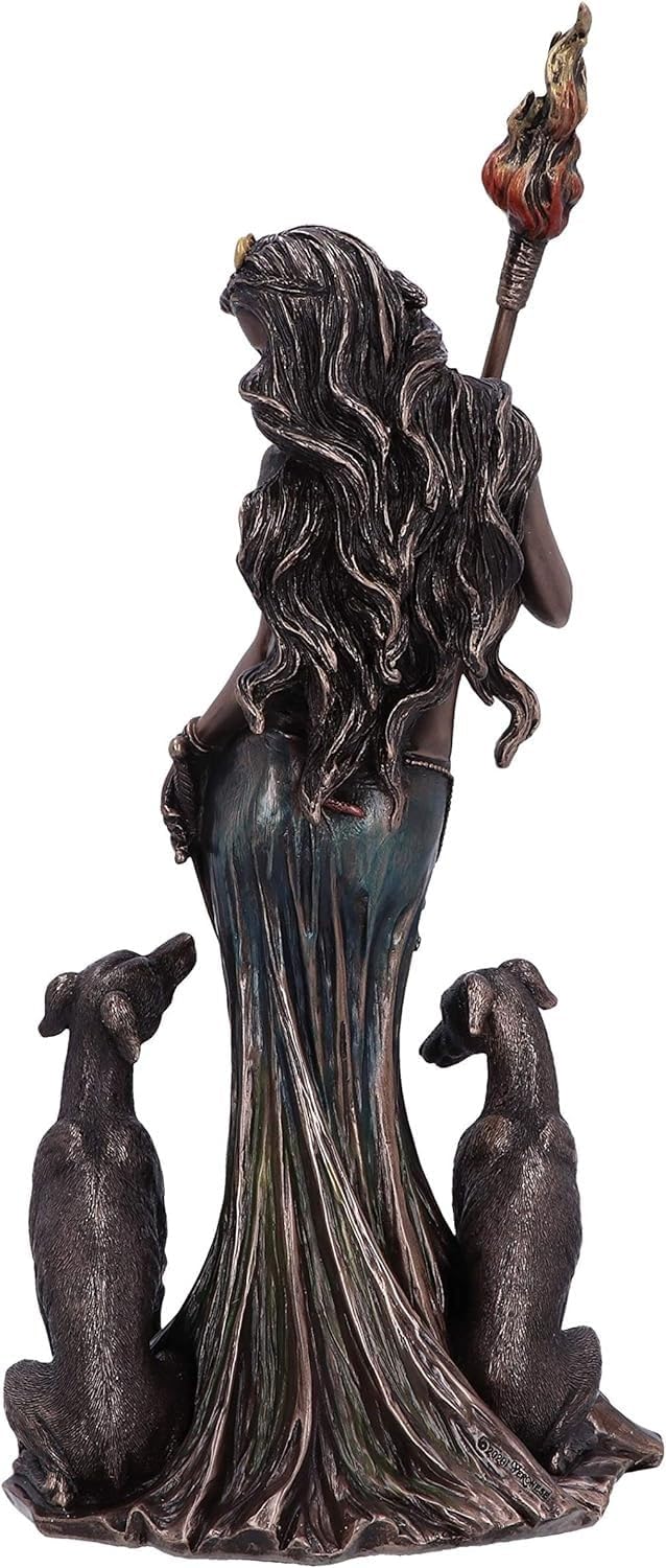 Nemesis Now Mythologische Hekate Mondgöttin, Bronze, 34 cm