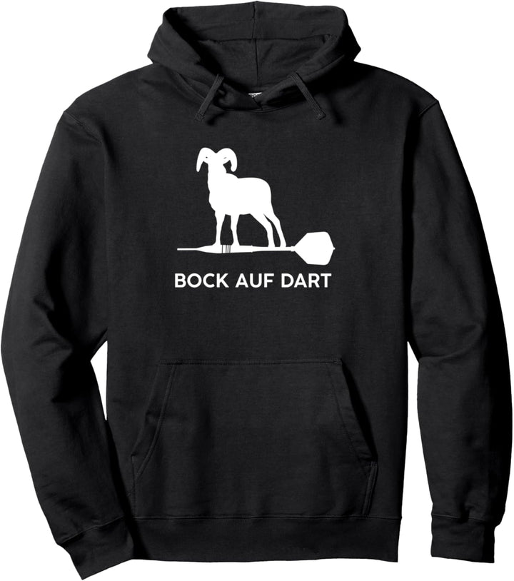 Bock Auf Dart Lustiges Darts Dartpfeil Geschenk Zubehör Pullover Hoodie