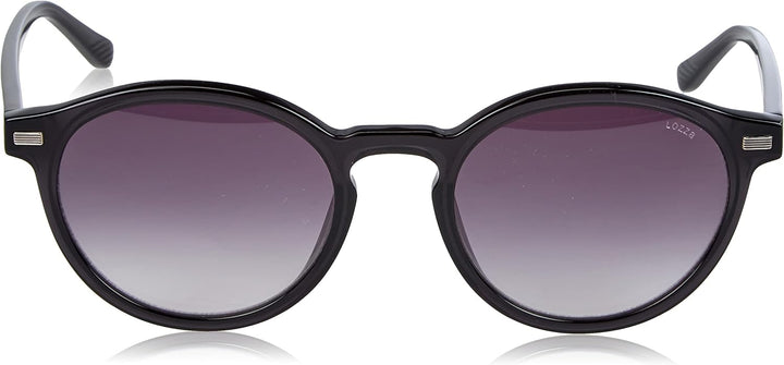 Lozza SL4289 Brille, transparent, Dunkelgrau, 52 Unisex, Erwachsene, Glänzend, transparent, Dunkelgr