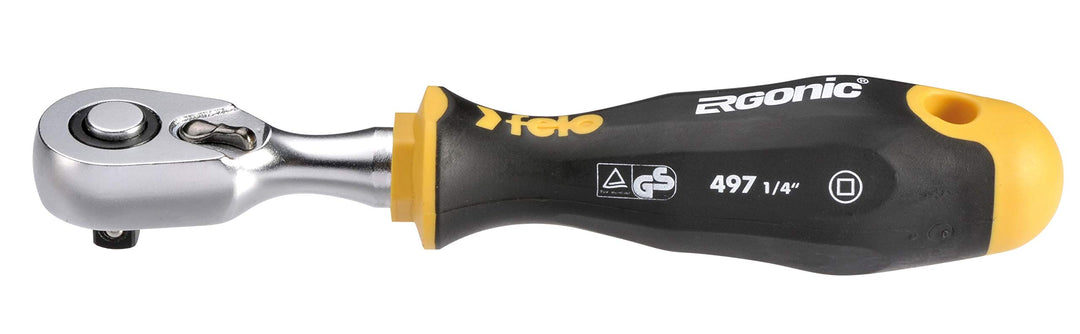 Felo ERGONIC Ratsche 1/4', auf Karte 1/4'
