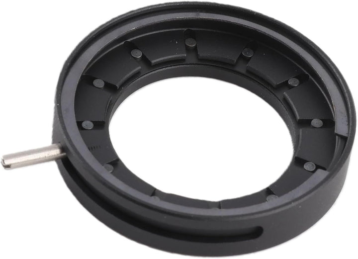 Fafeicy 12 Klingen Iris Adapter, Aperture Adjustable Lens Optische Blende mit 7,0 mm Dicke, mit ø1,5