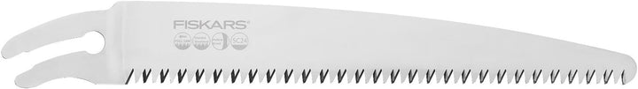 Original Fiskars gerades Sägeblatt für Profi Handsägen SW 240 und SW 330, Blattlänge: 24 cm, Hochwer