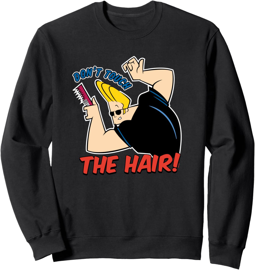 Cartoon Network Johnny Bravo Don't Touch the Hair Sweatshirt