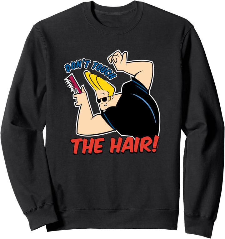 Cartoon Network Johnny Bravo Don't Touch the Hair Sweatshirt