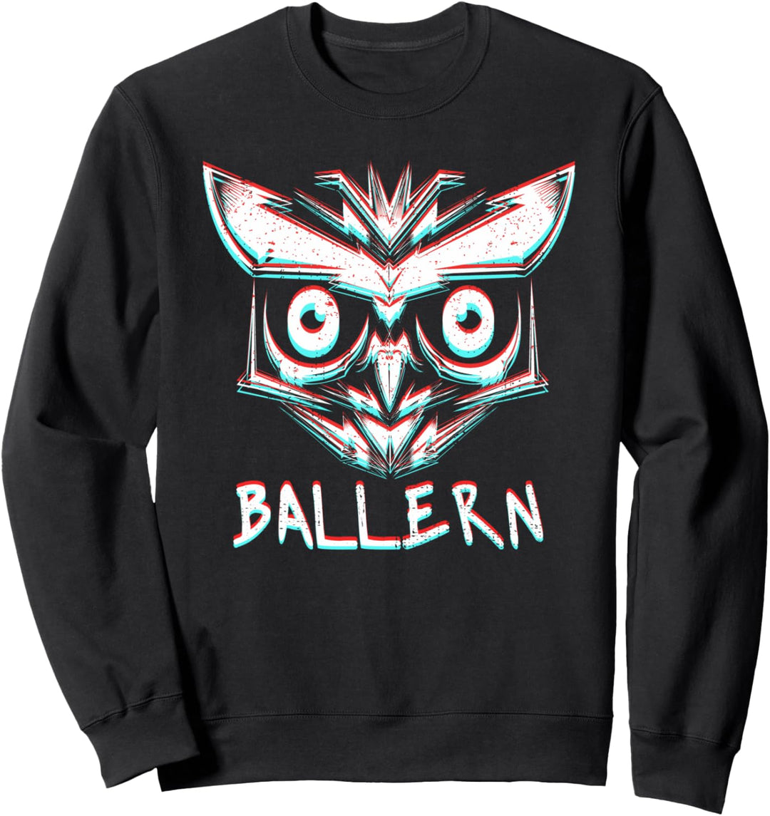 HardTekk Schranz Hard Tekk Tekke DJ Rave Ballern Techno Sweatshirt