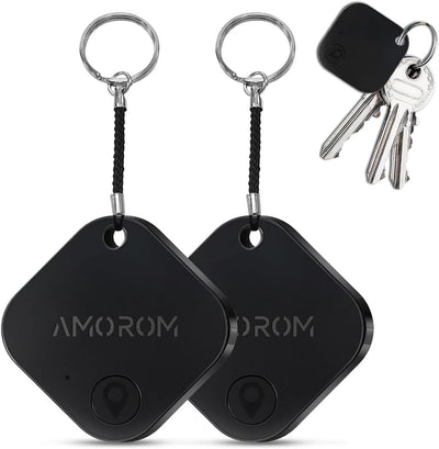 AMOROM Bluetooth Schlüsselfinder Air Tracker Tag, iOS & Android APP, Telefonfinder, In der Nähe Find