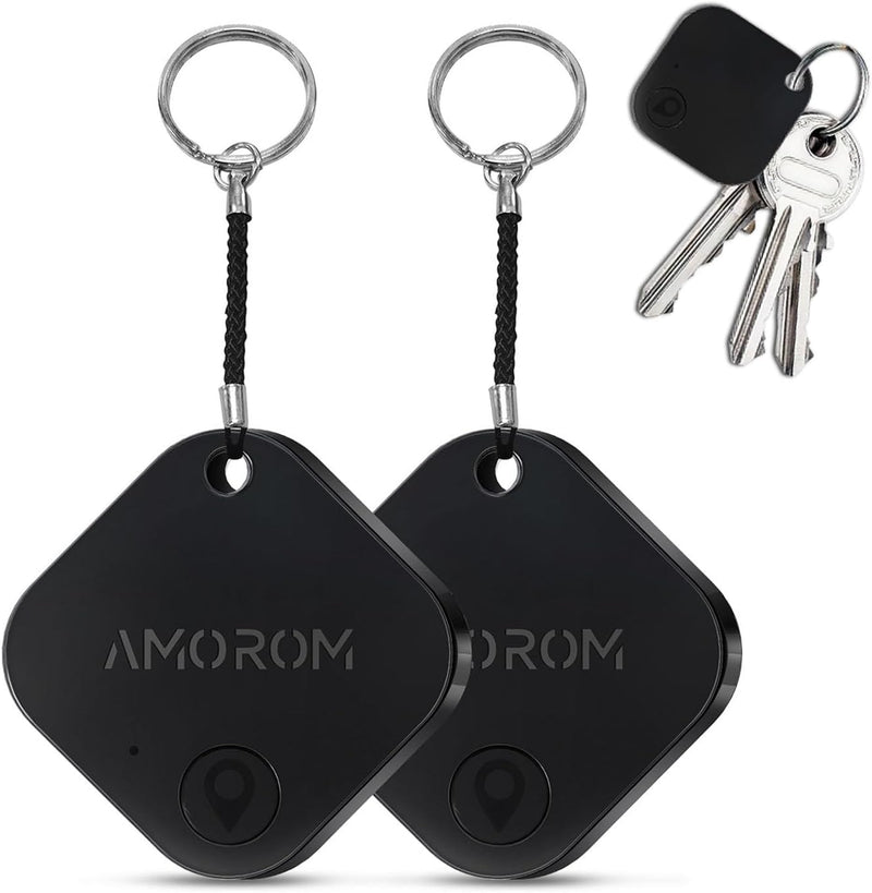 AMOROM Bluetooth Schlüsselfinder Air Tracker Tag, iOS & Android APP, Telefonfinder, In der Nähe Find