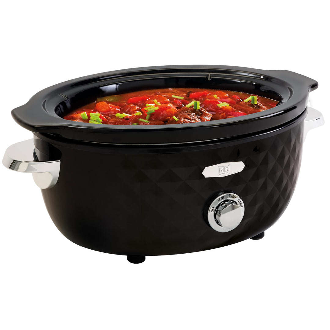 FRITEL Slow Cooker SC 2290 - Elektrischer Schmortopf/Crock Pot - 5,5 l - 210 W - 4 bis 8 Pers. - Ker