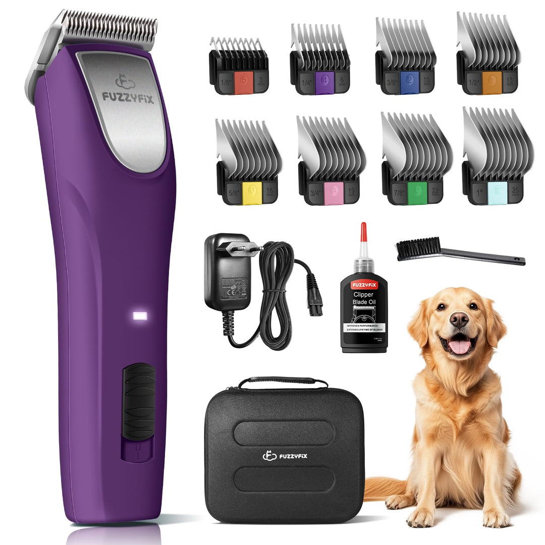 Hundeschermaschine profi,2 Geschwindigkeits Schermaschine Ergonomisches Design Hund Katze,Hundetrimm
