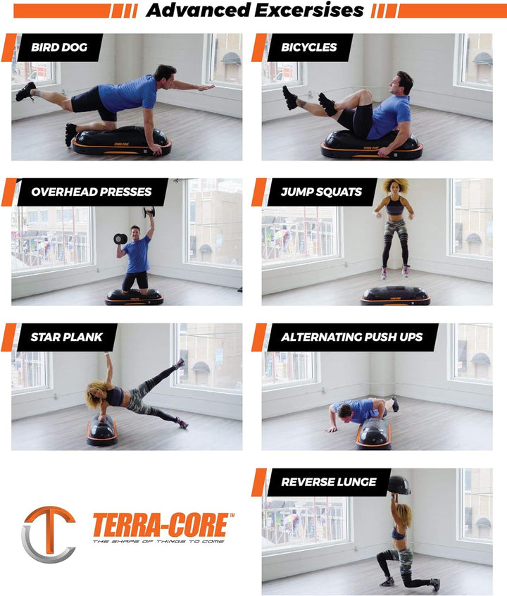 Terra Core Multi Fitnessgerät Balance-Trainer Steppbrett Trainingsbank für