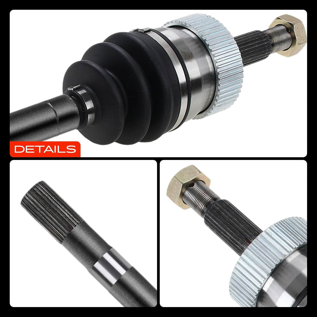 Frankberg Antriebswelle Vorne Links Kompatibel mit Grand Cherokee I ZG ZJ 2.5L-5.9L 1991-1999 472038