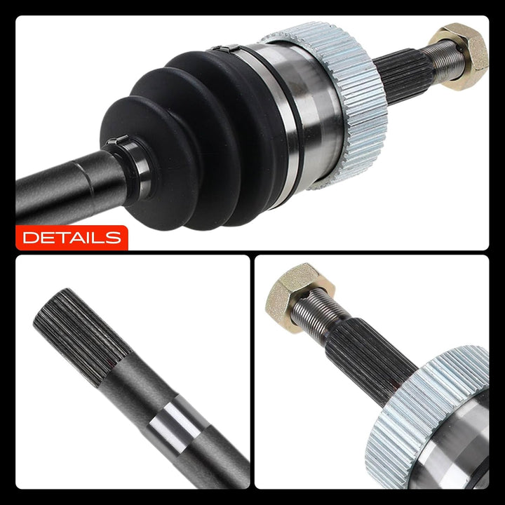 Frankberg Antriebswelle Vorne Links Kompatibel mit Grand Cherokee I ZG ZJ 2.5L-5.9L 1991-1999 472038