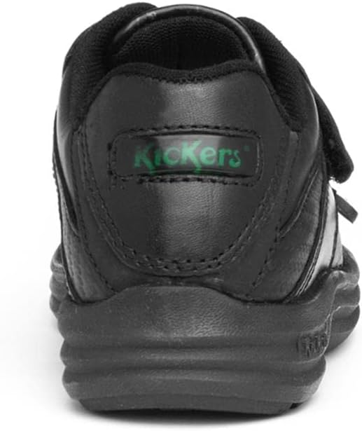 Kickers Reasan Riemen Kleinkind Jungen Schule Schuhe 27 EU Schwarz, 27 EU Schwarz