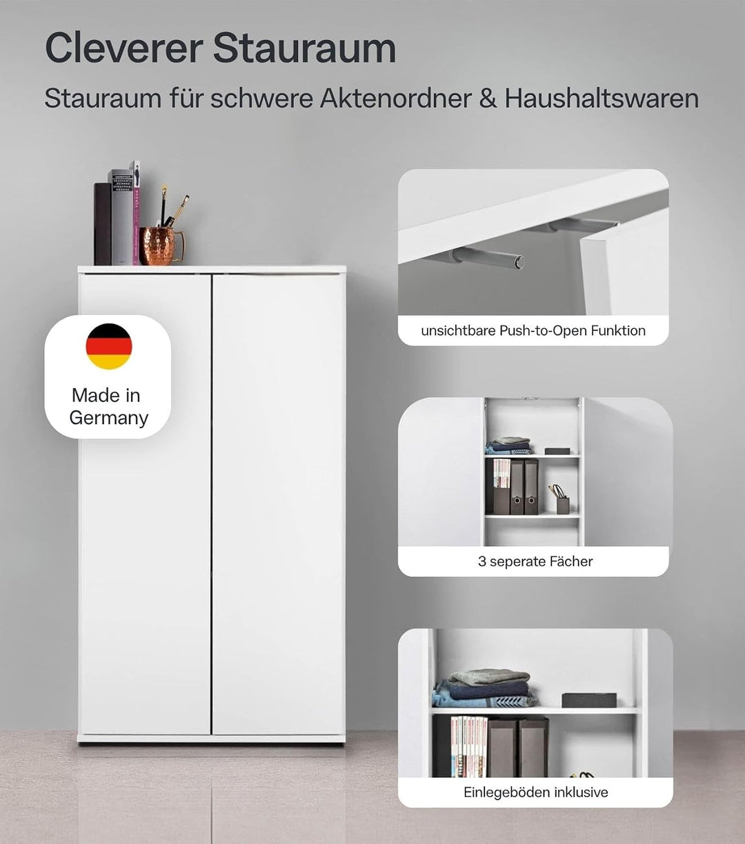 mokebo Mehrzweckschrank Büroschrank &