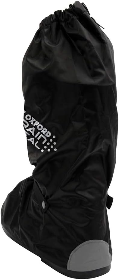 Oxford Rainseal wasserdichte Motorrad Über Stiefel 2XL OBXXL - Schwarz, M
