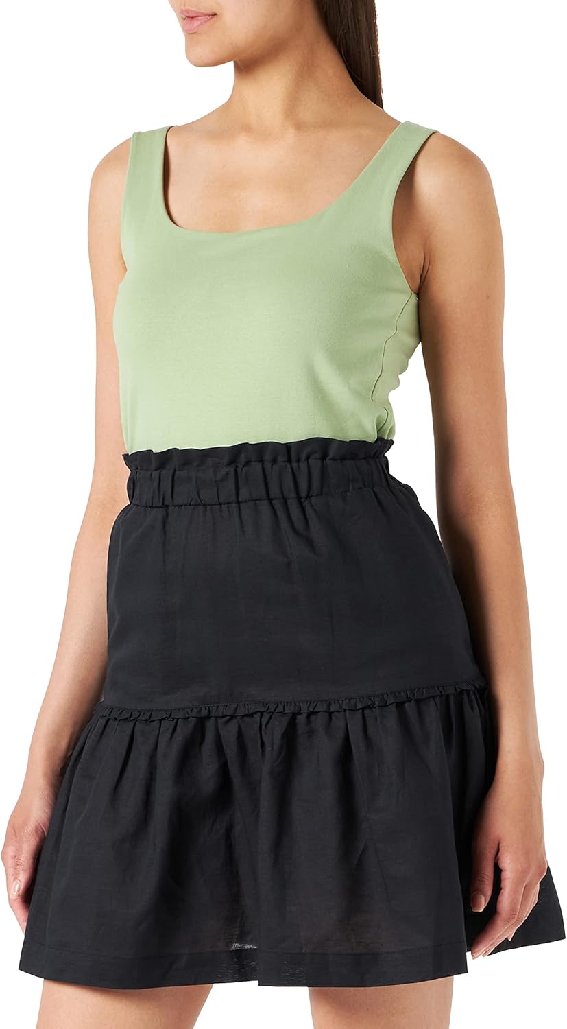 ESPRIT Minirock aus Leinen-Mix 36 Schwarz, 36 Schwarz