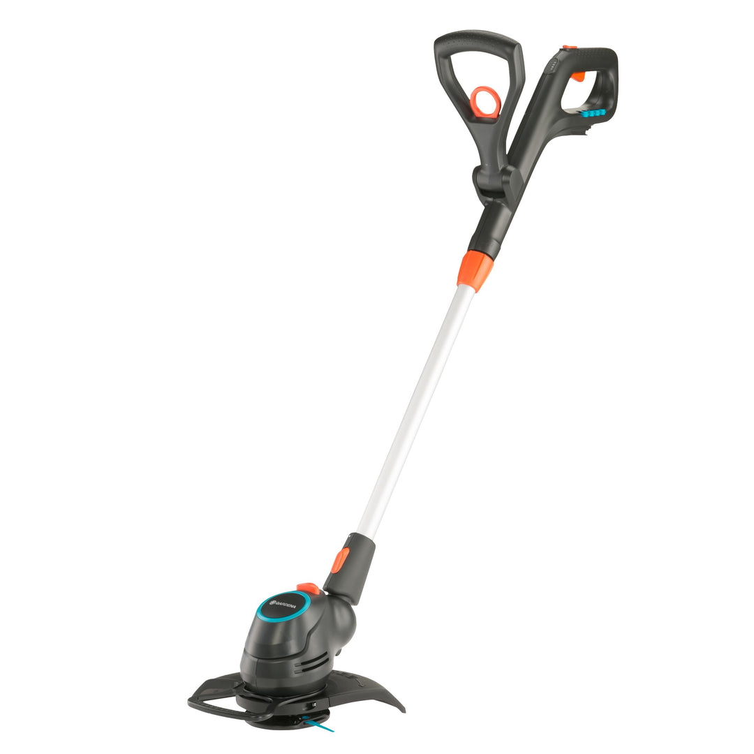 Gardena Akku-Trimmer ComfortCut 23/18V P4A ohne Akku: Rasentrimmer mit 230 mm Schnittkreis, Teleskop