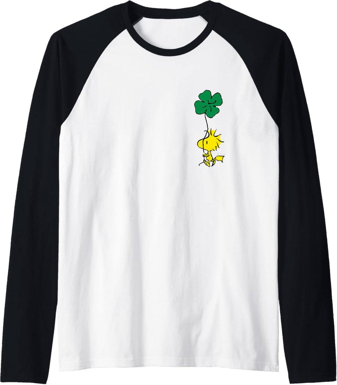Peanuts - St. Patricks Day Woodstock Lucky Clover Raglan
