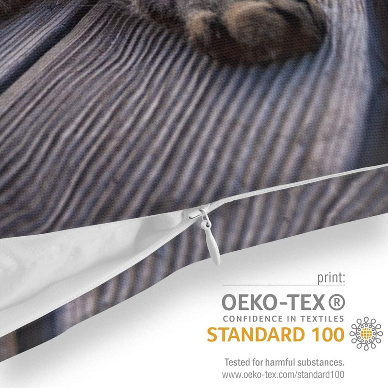 VOID Katze Sonnenuntergang Kissenbezug Kissenhülle Sofakissen Kissen Deko Outdoor-Kissen Dekokissen,