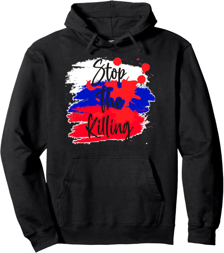 Stop Tilling - Stop Russia - Stop the War in der Ukraine Pullover Hoodie