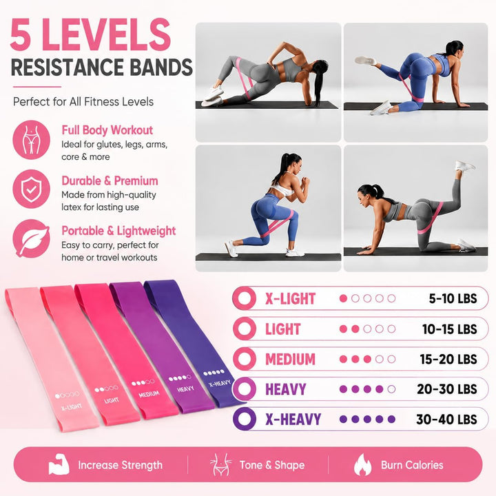Pilates Set – Sanftes Trainingsset für Anfängerinnen Zuhause Pattern-02, Pattern-02