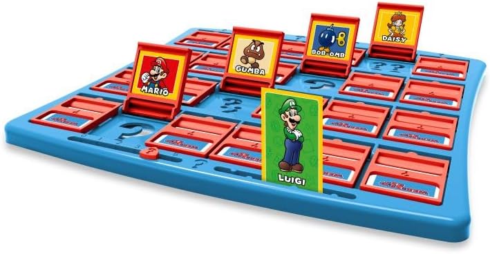 Winning Moves Wer ist es? Super Mario Edition - Wer ist es Spiel Super Mario Brettspiel für Kinder -