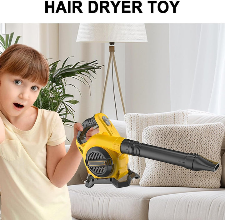 Leaf Blower for Kids, Real Working Toy Blower, Battery Operated Landscaping Tool, Fun Outdoor Garden