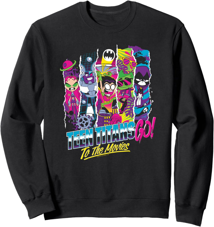 Teen Titans Go! To The Movies Group Panels Sweatshirt