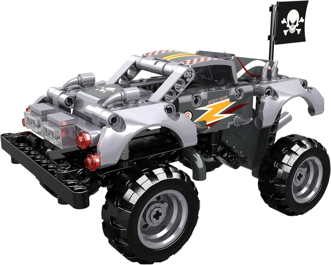 OPEN BRICKS - Monster Truck Silver OB-WS0908 STK, STK
