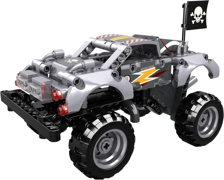 OPEN BRICKS - Monster Truck Silver OB-WS0908 STK, STK