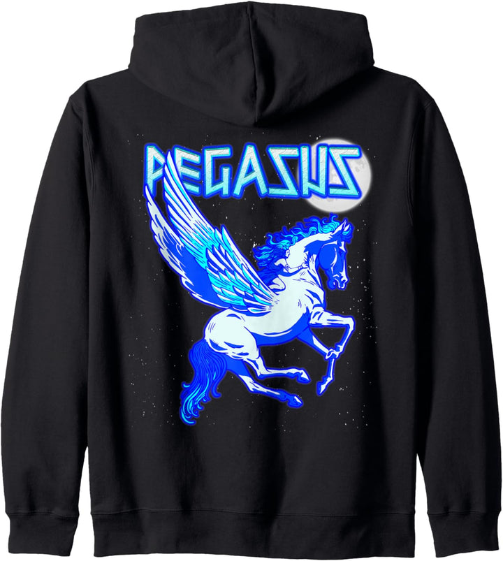 Pegasus Flügelpferd griechische Mythologie Sternbild Kapuzenjacke