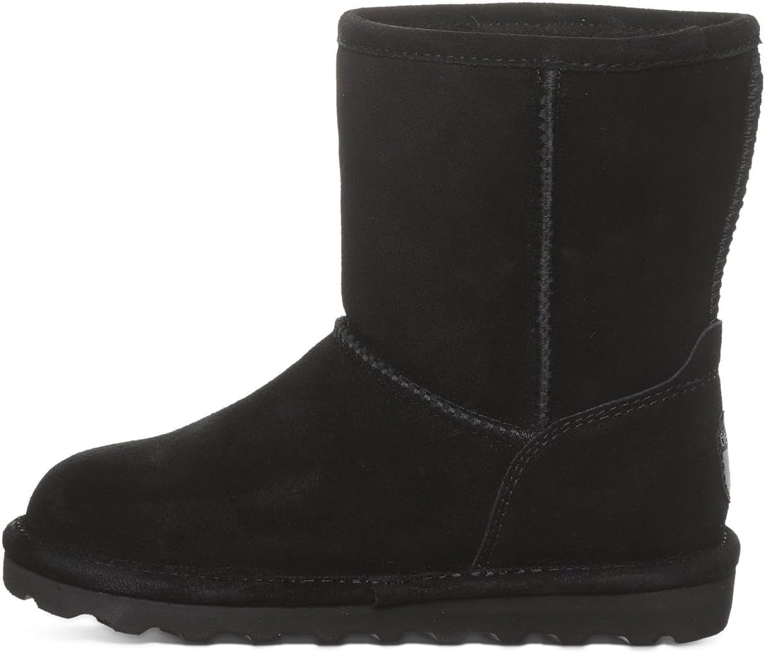 BEARPAW Mädchen Elle Youth Halblange Stiefel 32 EU Black II, 32 EU Black II