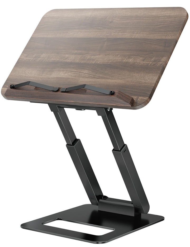Tounee Buchständer, Teleskop-Buchhalterständer, höhenverstellbar, ausziehbares Design, ergonomischer