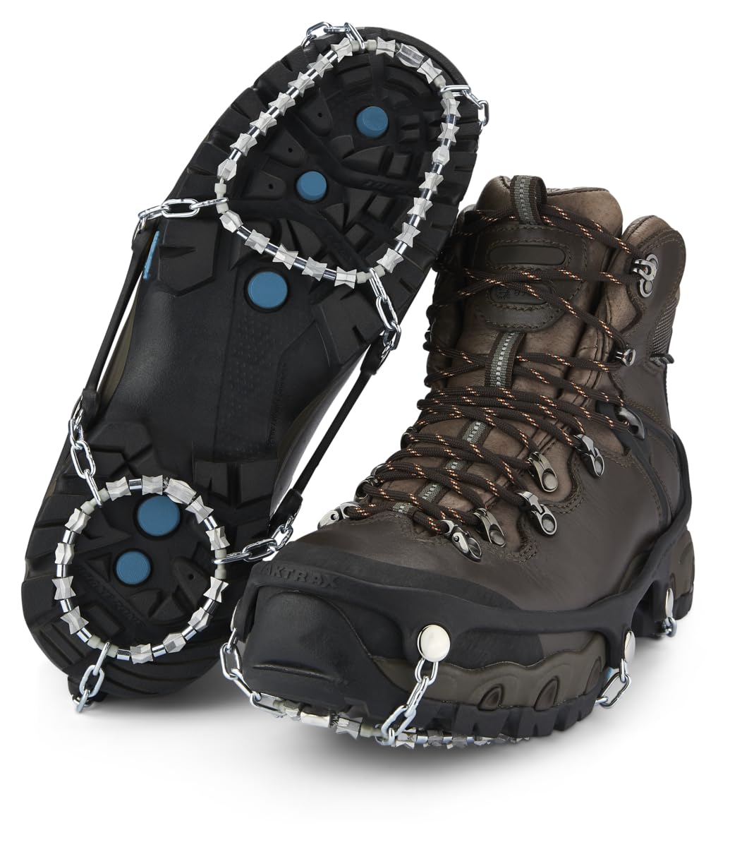 YAKTRAX Diamond d Grip Chains Heavy Duty Traktion Wandern Cleats, Durable TIG Welded Links, bietet T