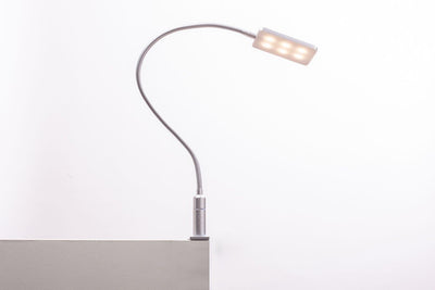 4W LED Bettleuchte Leseleuchte Flexleuchte Nachttischlampe Bettlampe Leselampe, Auswahl:1er Set silb