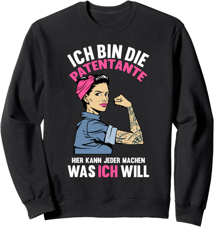 Tante Patentante Patentanten Sweatshirt