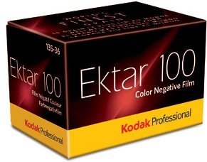 Kodak Professional Ektar 100-135/36 Kleinbildfilm (Farbe, 10 Stück