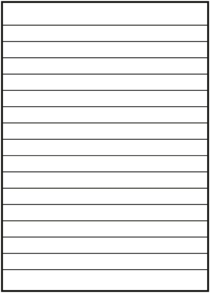 Oxford Schulheft A4, 32 Blatt, Lineatur 21, liniert, 10 Stück 21 - Liniert, 21 - Liniert