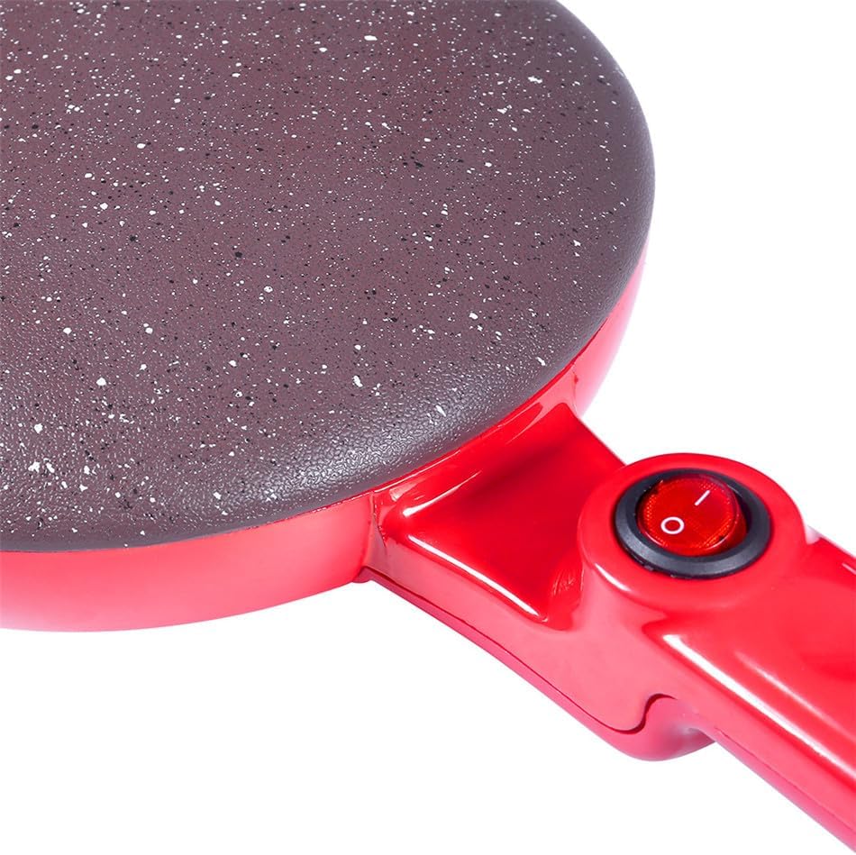 Crepes Maker,650 Watt,Anti-Haft,Crêpe-Maker-Cordless für hauchdünne Crêpes,Teflon-Antihaftbeschichtu