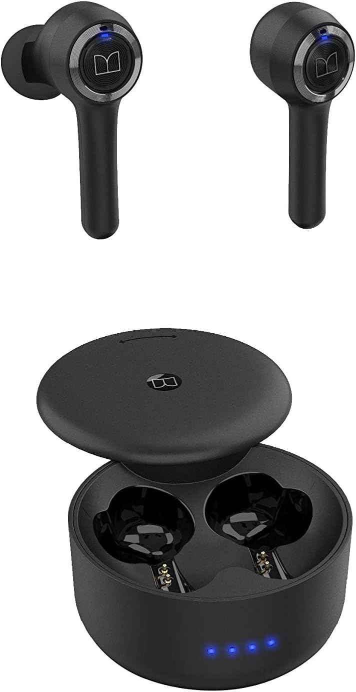 Monster MH21901 137146-00 Clarity 102 Bluetooth Kopfhoerer In Ear Headset, Schweissresistent, Wasser