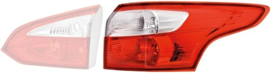 HELLA 2VA 354 995-121 Heckleuchte - Glühlampe - äusserer Teil - rechts - für u.a. Ford Focus III Tur