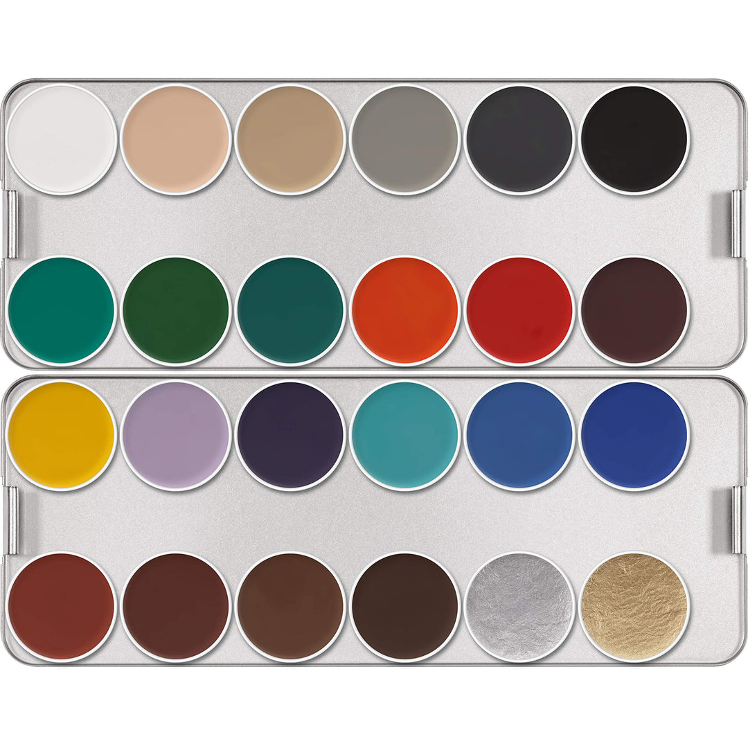 Schminkpalette Aquacolor (24 Farben) K