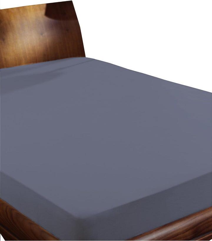 Primera Spannbettlaken Mako Satin 100% Baumwolle Ecru 140-160 x 200 cm, Ecru 140-160 x 200 cm
